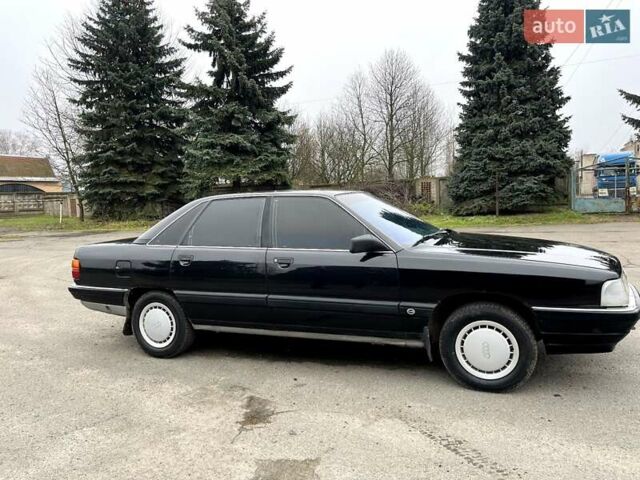 Черный Ауди 100, объемом двигателя 1.8 л и пробегом 384 тыс. км за 1800 $, фото 6 на Automoto.ua