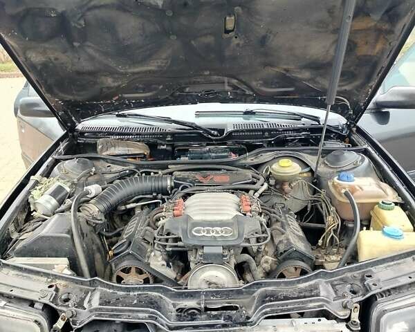 Черный Ауди 100, объемом двигателя 2.8 л и пробегом 325 тыс. км за 3000 $, фото 13 на Automoto.ua