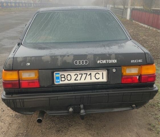 Черный Ауди 100, объемом двигателя 2 л и пробегом 540 тыс. км за 1800 $, фото 3 на Automoto.ua