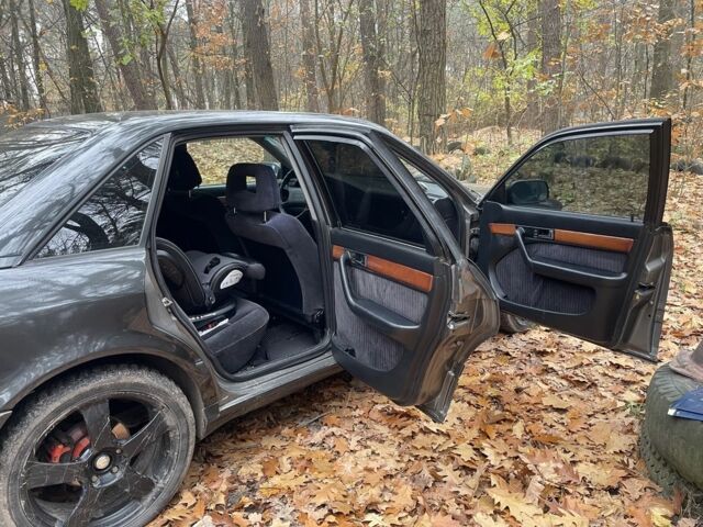 Черный Ауди 100, объемом двигателя 2.8 л и пробегом 496 тыс. км за 2500 $, фото 19 на Automoto.ua