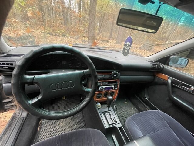 Черный Ауди 100, объемом двигателя 2.8 л и пробегом 496 тыс. км за 2500 $, фото 9 на Automoto.ua