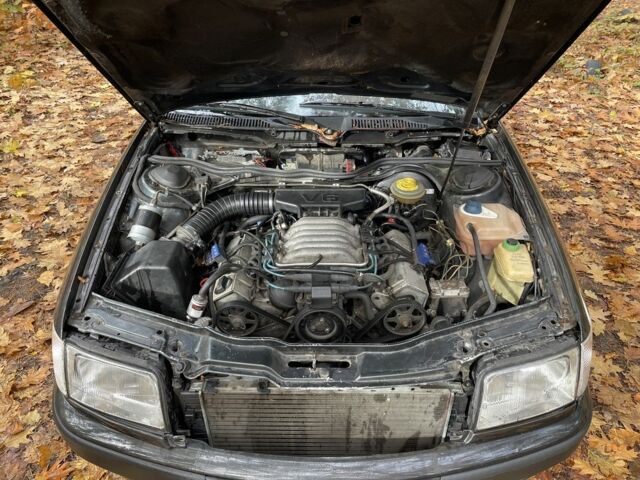 Черный Ауди 100, объемом двигателя 2.8 л и пробегом 496 тыс. км за 2500 $, фото 7 на Automoto.ua