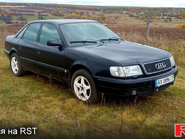 Черный Ауди 100, объемом двигателя 2.8 л и пробегом 0 тыс. км за 3000 $, фото 1 на Automoto.ua