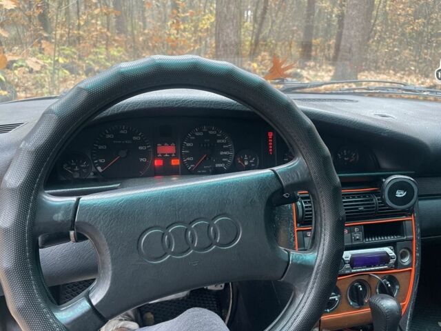 Черный Ауди 100, объемом двигателя 2.8 л и пробегом 496 тыс. км за 2500 $, фото 10 на Automoto.ua