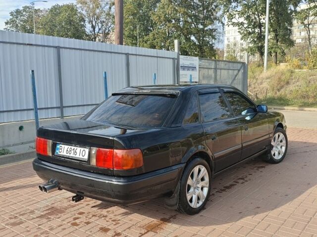 Черный Ауди 100, объемом двигателя 2.6 л и пробегом 436 тыс. км за 3300 $, фото 3 на Automoto.ua