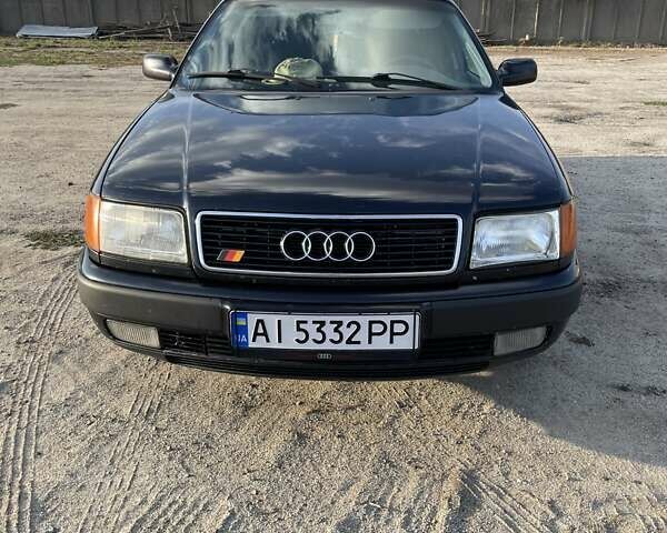 Черный Ауди 100, объемом двигателя 2.3 л и пробегом 326 тыс. км за 3500 $, фото 1 на Automoto.ua
