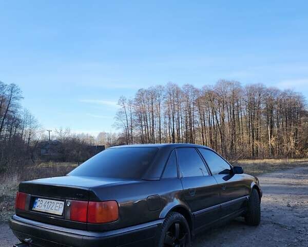 Черный Ауди 100, объемом двигателя 2.8 л и пробегом 500 тыс. км за 3500 $, фото 2 на Automoto.ua