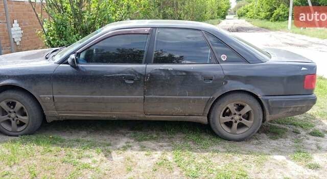 Черный Ауди 100, объемом двигателя 2.3 л и пробегом 230 тыс. км за 1300 $, фото 4 на Automoto.ua