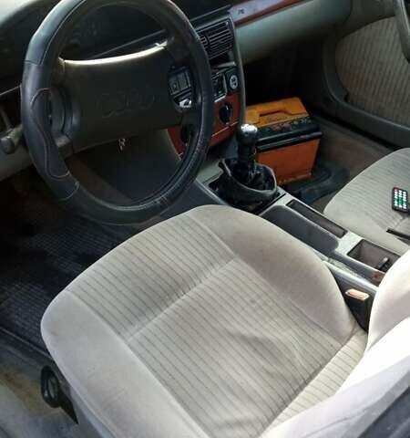 Черный Ауди 100, объемом двигателя 2.8 л и пробегом 340 тыс. км за 1300 $, фото 1 на Automoto.ua