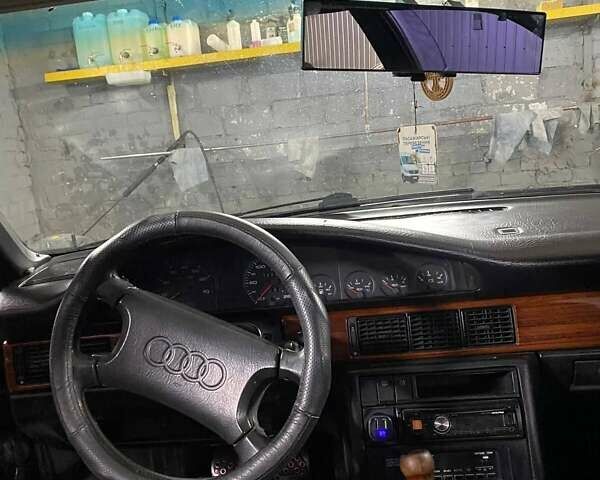 Черный Ауди 100, объемом двигателя 2.3 л и пробегом 390 тыс. км за 1800 $, фото 1 на Automoto.ua