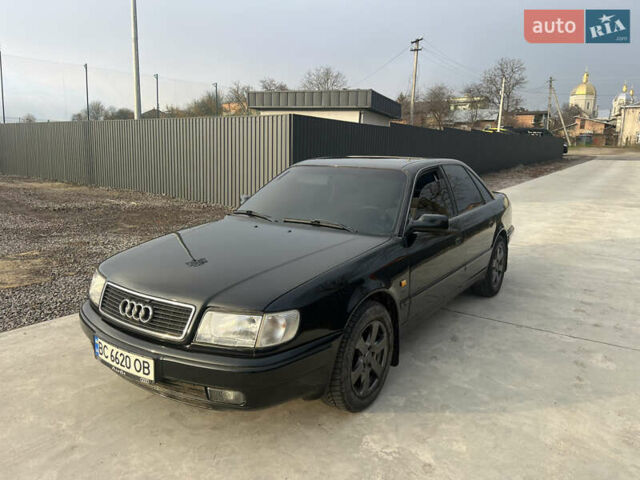 Черный Ауди 100, объемом двигателя 2.8 л и пробегом 470 тыс. км за 2350 $, фото 4 на Automoto.ua