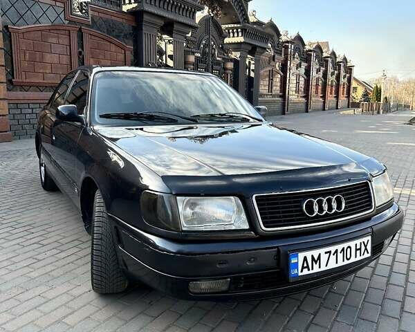 Черный Ауди 100, объемом двигателя 2.31 л и пробегом 305 тыс. км за 2600 $, фото 10 на Automoto.ua