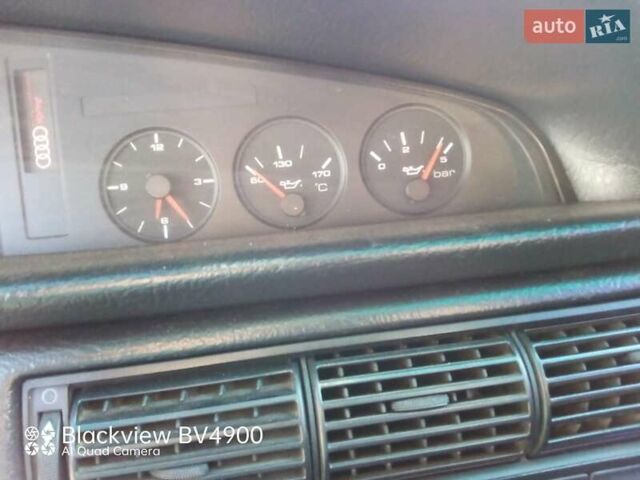 Черный Ауди 100, объемом двигателя 2.8 л и пробегом 483 тыс. км за 4000 $, фото 11 на Automoto.ua