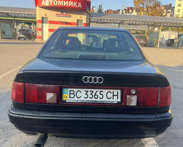 Черный Ауди 100, объемом двигателя 2.3 л и пробегом 610 тыс. км за 1200 $, фото 1 на Automoto.ua