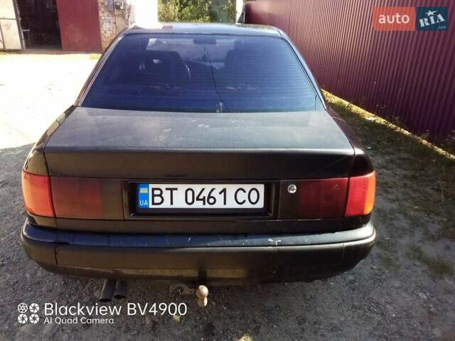 Черный Ауди 100, объемом двигателя 2.8 л и пробегом 483 тыс. км за 4000 $, фото 7 на Automoto.ua