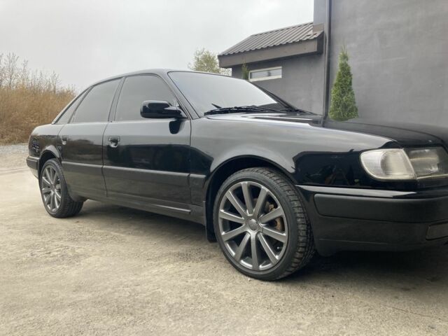 Черный Ауди 100, объемом двигателя 2.8 л и пробегом 604 тыс. км за 4000 $, фото 1 на Automoto.ua