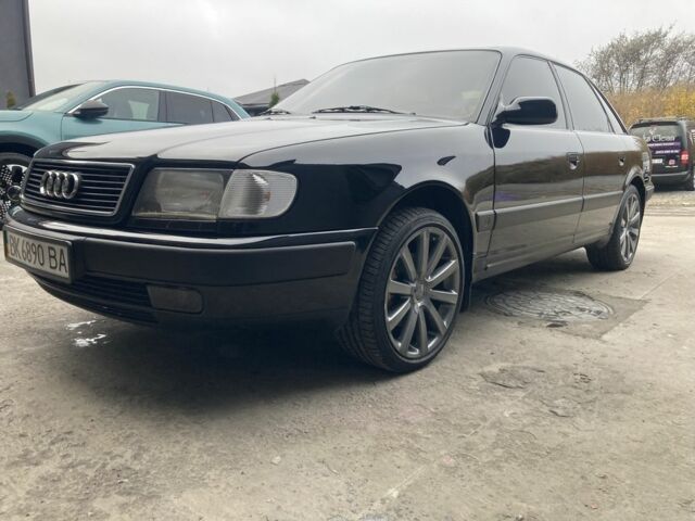 Черный Ауди 100, объемом двигателя 2.8 л и пробегом 604 тыс. км за 4000 $, фото 2 на Automoto.ua