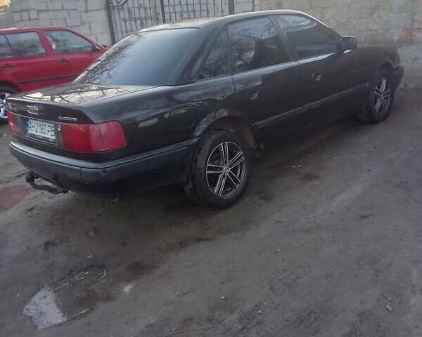 Черный Ауди 100, объемом двигателя 2.8 л и пробегом 240 тыс. км за 2500 $, фото 5 на Automoto.ua