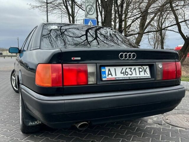 Черный Ауди 100, объемом двигателя 2.3 л и пробегом 220 тыс. км за 2400 $, фото 3 на Automoto.ua