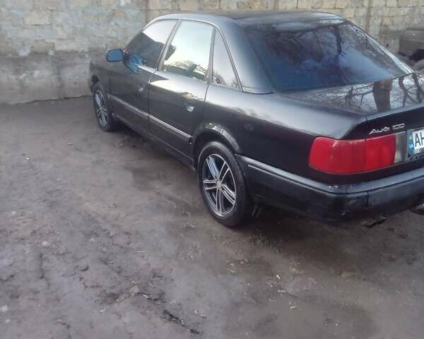 Черный Ауди 100, объемом двигателя 2.8 л и пробегом 240 тыс. км за 2500 $, фото 3 на Automoto.ua