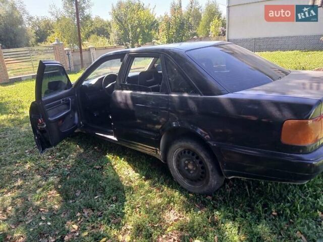 Черный Ауди 100, объемом двигателя 2.3 л и пробегом 299 тыс. км за 1250 $, фото 1 на Automoto.ua
