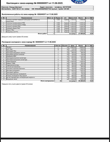 Черный Ауди 100, объемом двигателя 2.5 л и пробегом 338 тыс. км за 4000 $, фото 18 на Automoto.ua