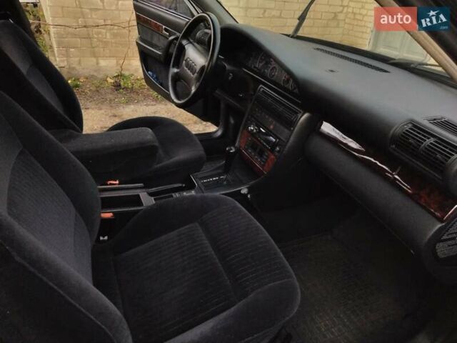 Черный Ауди 100, объемом двигателя 2.8 л и пробегом 378 тыс. км за 3000 $, фото 13 на Automoto.ua