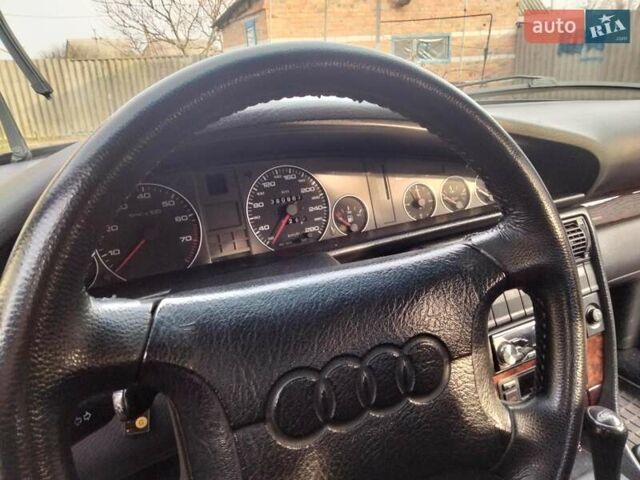 Черный Ауди 100, объемом двигателя 2.8 л и пробегом 378 тыс. км за 3000 $, фото 6 на Automoto.ua
