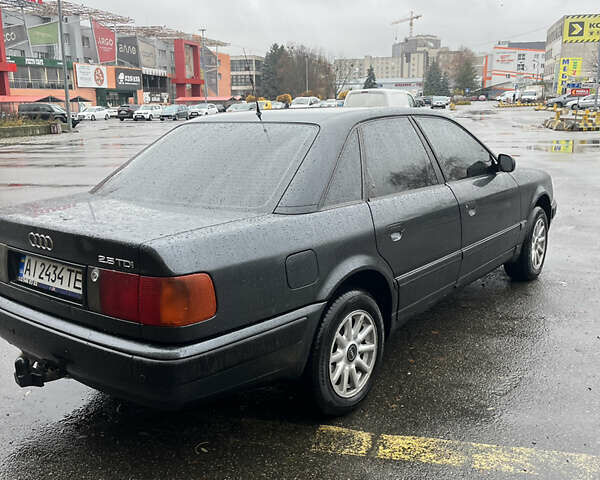 Черный Ауди 100, объемом двигателя 2.5 л и пробегом 338 тыс. км за 4000 $, фото 3 на Automoto.ua
