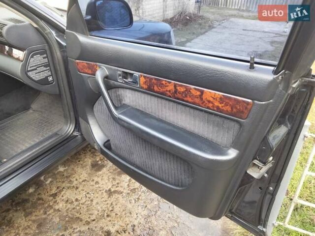 Черный Ауди 100, объемом двигателя 2.8 л и пробегом 378 тыс. км за 3000 $, фото 12 на Automoto.ua