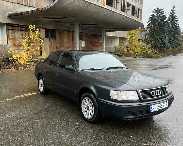 Черный Ауди 100, объемом двигателя 2.46 л и пробегом 332 тыс. км за 3000 $, фото 3 на Automoto.ua