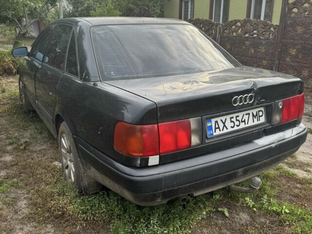Черный Ауди 100, объемом двигателя 2 л и пробегом 400 тыс. км за 1800 $, фото 3 на Automoto.ua