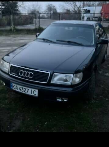 Черный Ауди 100, объемом двигателя 2.8 л и пробегом 378 тыс. км за 3000 $, фото 3 на Automoto.ua