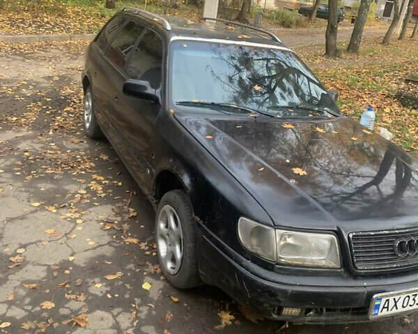 Чорний Ауді 100, об'ємом двигуна 2.77 л та пробігом 400 тис. км за 1350 $, фото 1 на Automoto.ua