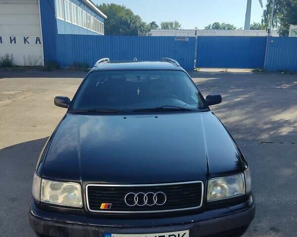 Черный Ауди 100, объемом двигателя 2.8 л и пробегом 360 тыс. км за 3200 $, фото 1 на Automoto.ua
