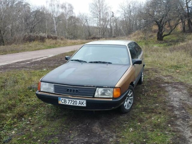 Коричневый Ауди 100, объемом двигателя 2.2 л и пробегом 750 тыс. км за 1700 $, фото 1 на Automoto.ua