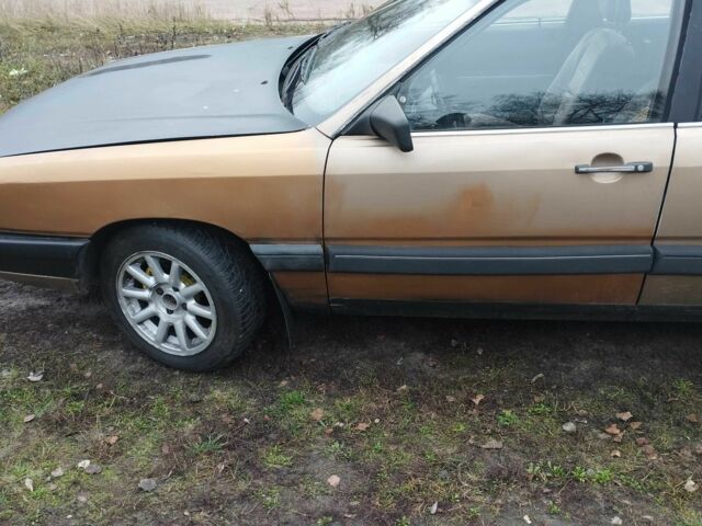 Коричневый Ауди 100, объемом двигателя 2.2 л и пробегом 750 тыс. км за 1700 $, фото 2 на Automoto.ua