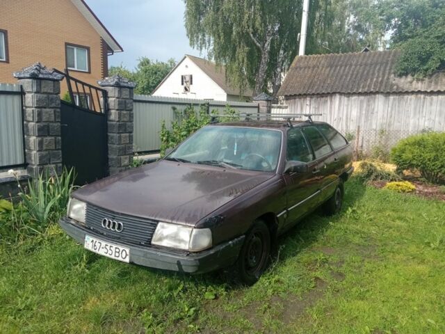 Коричневый Ауди 100, объемом двигателя 2 л и пробегом 300 тыс. км за 800 $, фото 1 на Automoto.ua