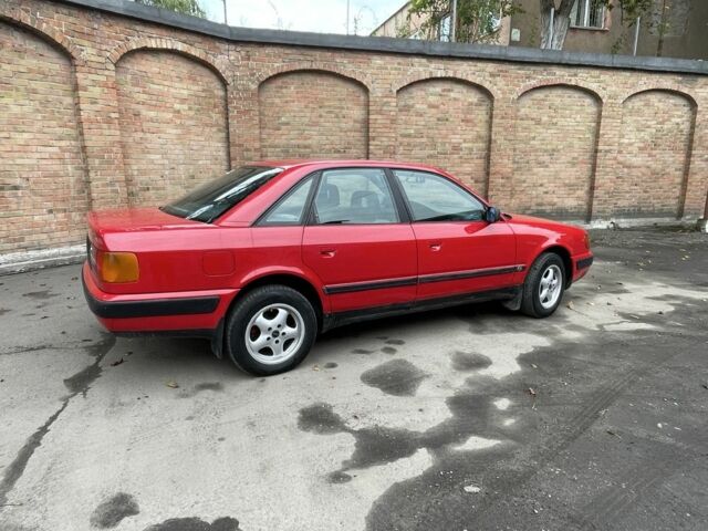 Ауди 100 1992 в Ровно на Automoto.ua Красный Ауди 100, объемом двигателя 2 л и пробегом 300 тыс. км за 2700 $, фото 2 на Automoto.ua