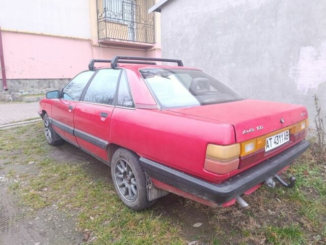 Красный Ауди 100, объемом двигателя 1.8 л и пробегом 400 тыс. км за 2500 $, фото 6 на Automoto.ua