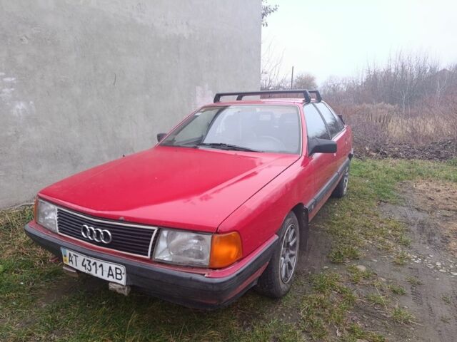 Красный Ауди 100, объемом двигателя 1.8 л и пробегом 400 тыс. км за 2500 $, фото 5 на Automoto.ua
