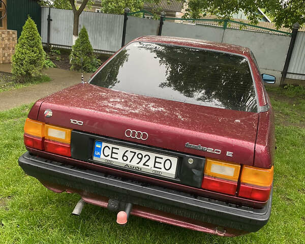Червоний Ауді 100, об'ємом двигуна 2 л та пробігом 258 тис. км за 1700 $, фото 2 на Automoto.ua