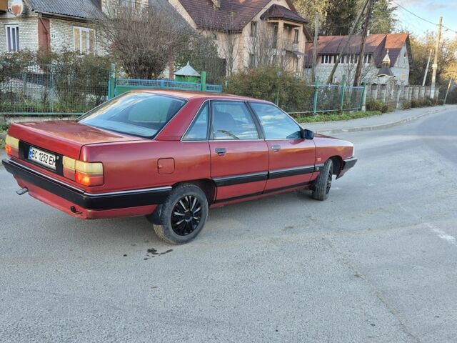 Червоний Ауді 100, об'ємом двигуна 1.8 л та пробігом 285 тис. км за 1699 $, фото 9 на Automoto.ua