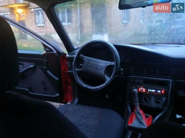 Красный Ауди 100, объемом двигателя 1.8 л и пробегом 300 тыс. км за 2300 $, фото 8 на Automoto.ua