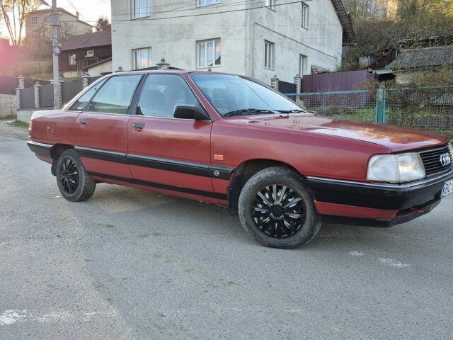 Червоний Ауді 100, об'ємом двигуна 1.8 л та пробігом 285 тис. км за 1699 $, фото 10 на Automoto.ua