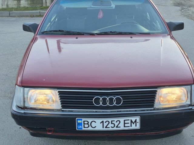 Червоний Ауді 100, об'ємом двигуна 1.8 л та пробігом 285 тис. км за 1699 $, фото 1 на Automoto.ua