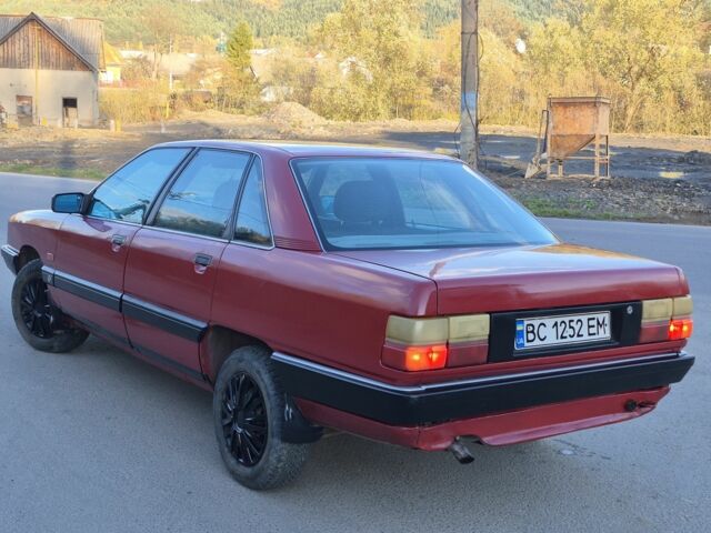 Червоний Ауді 100, об'ємом двигуна 1.8 л та пробігом 285 тис. км за 1699 $, фото 6 на Automoto.ua