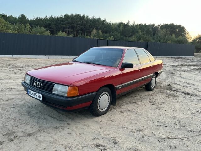 Червоний Ауді 100, об'ємом двигуна 1.8 л та пробігом 250 тис. км за 2999 $, фото 4 на Automoto.ua