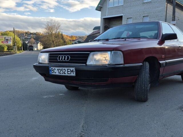 Червоний Ауді 100, об'ємом двигуна 1.8 л та пробігом 285 тис. км за 1699 $, фото 3 на Automoto.ua