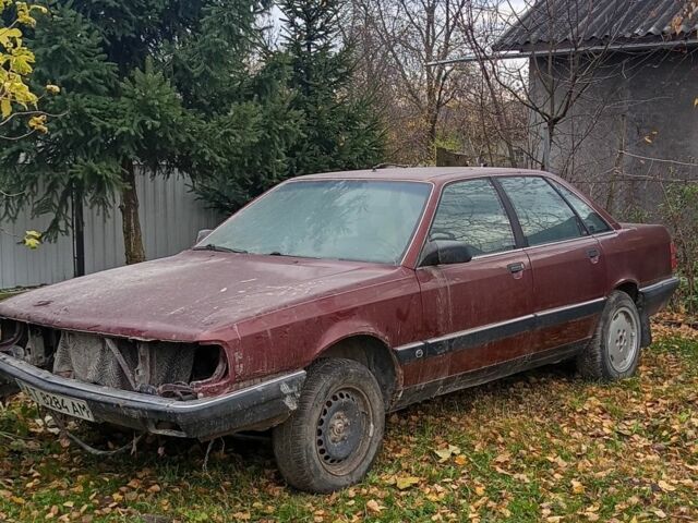 Красный Ауди 100, объемом двигателя 2 л и пробегом 300 тыс. км за 1737 $, фото 2 на Automoto.ua